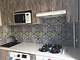 Панель під плитку для кухні зі скла Печворк, фото 2