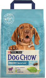 Корм для собак Dog Chow Puppy (Дог Чау для цуценят, з ягням) 14кг.