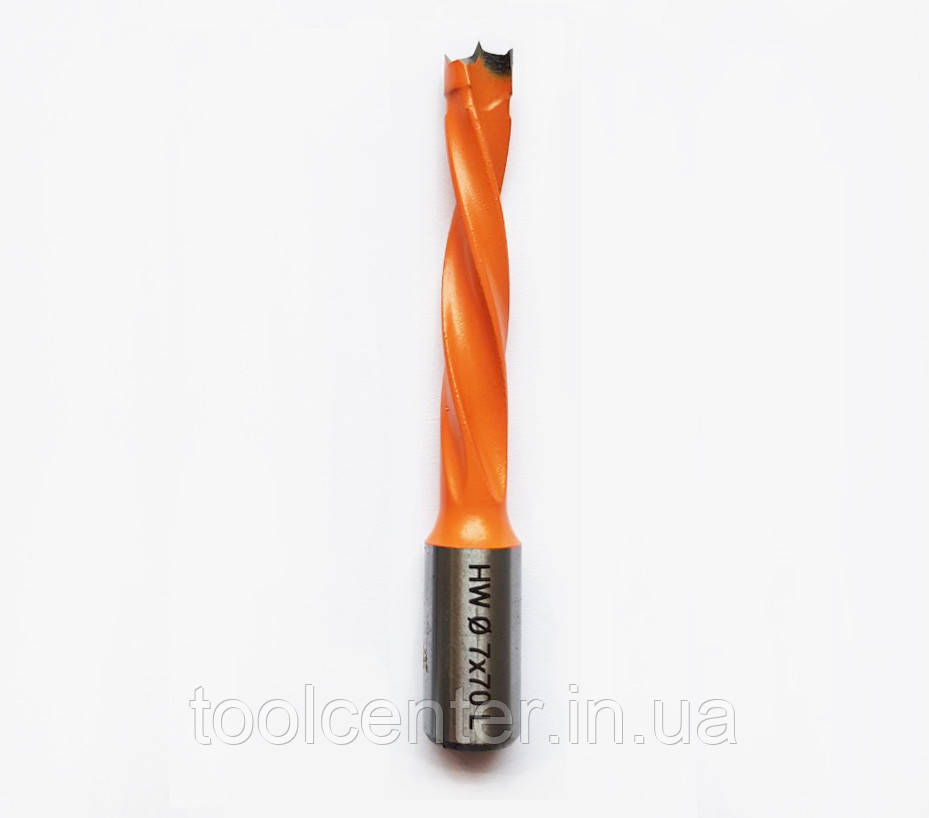Сверло глухе FUL Італія D7 I43 L70 S10х20 LH