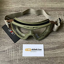 Gogle niskoprofilowe - tan [GFC Tactical] (для страйкболу)