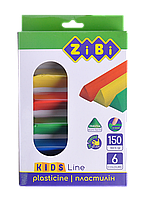 Пластилин восковый 6 цветов KIDS Line ZB.6225 ZiBi