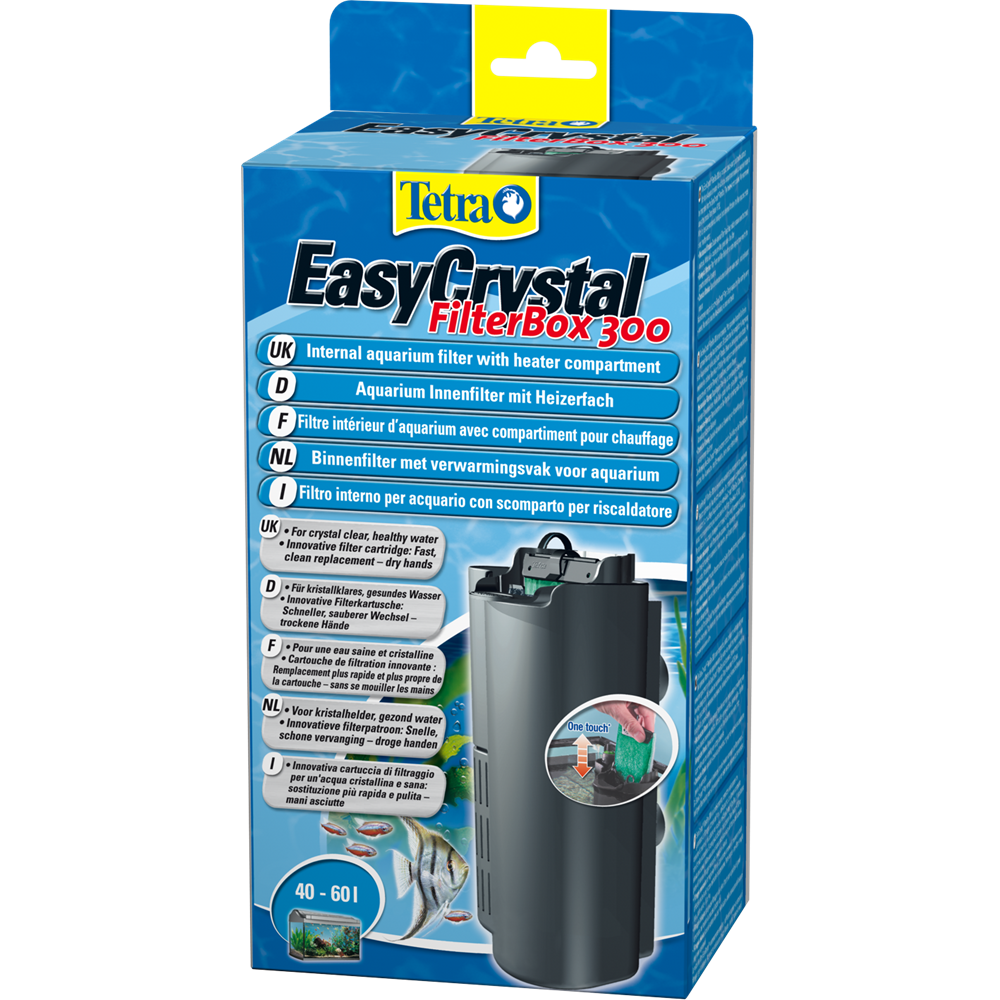Внутрішній фільтр Tetra EasyCrystal 300 для акваріума до 60 л (151574)