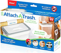 Тримач для Пакетів з Кришкою Відро для Відходів Attach-A-Trash