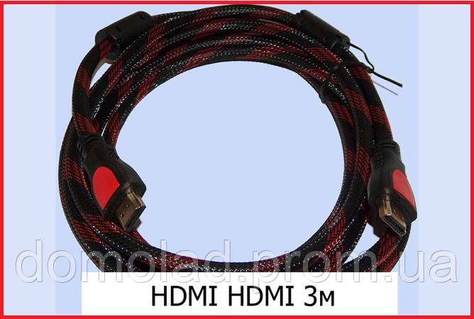 Кабель HDMI HDMI 3 метри, фото 1