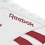 Кеди Reebok Royal Glide Ripple Clip Trainers White/Burgundy, оригінал. Доставка від 14 днів, фото 6