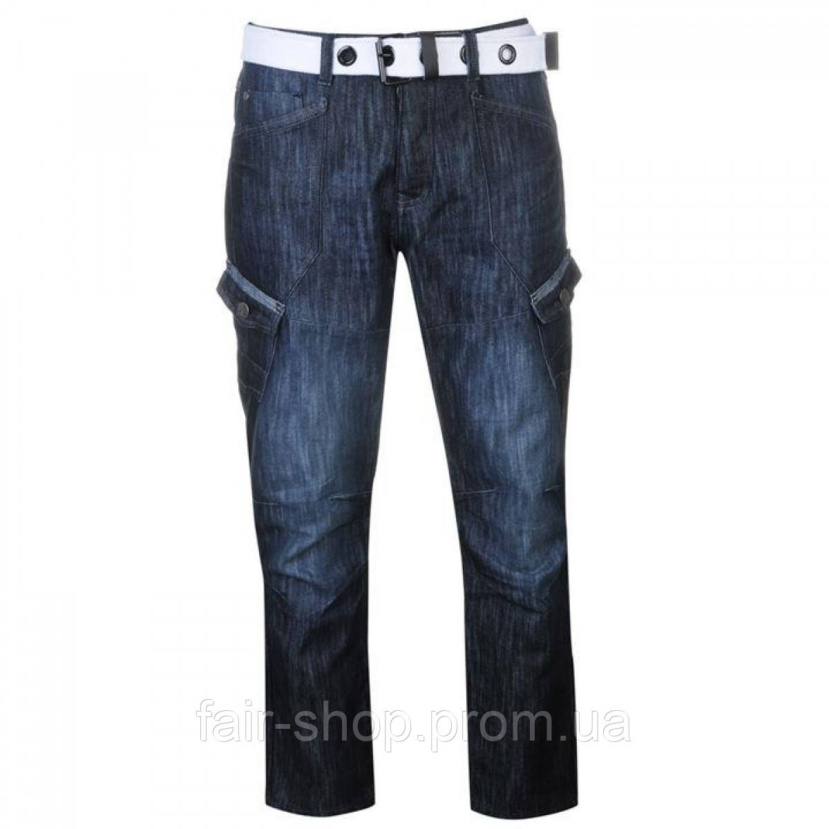 Джинси Airwalk Belted Cargo Dark Wash, оригінал. Доставка від 14 днів