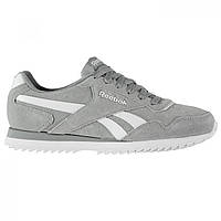 Кеди Reebok Royal Glide Ripple Suede Trainers LtGrey/White, оригінал. Доставка від 14 днів