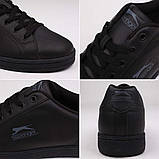 Кеди Slazenger Ash Lace Trainers Black/Charcoal, оригінал. Доставка від 14 днів, фото 6