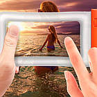 Водонепроникний чохол Hammock для смартфона до 7 дюймів із надувними краями зелений, фото 3