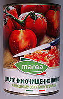 Кусочки очищенных помидор в собственном соку (Chopped Tomatoed) 400гр La Contadina Marea Италия