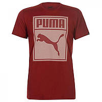 Футболка Puma Box QT T Red Dahlia - Оригинал