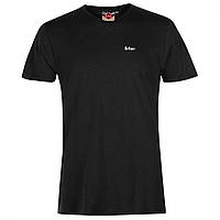 Футболка Lee Cooper Essentials V Neck Men's Black, оригінал. Доставка від 14 днів