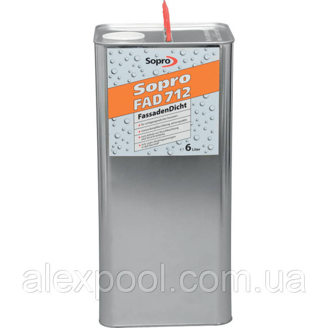 Засіб для гідрофобізації фасадів Sopro FAD 712 1л