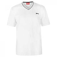 Футболка Slazenger V Neck White - Оригинал