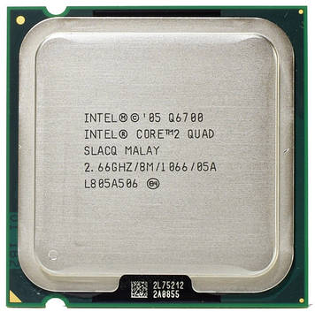 Процесор Intel Core 2 Quad Q6700 2.66 GHz / 8M / 1066 (SLACQ) s775, tray
