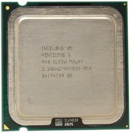Процесор Intel Pentium D 940 3.20 GHz / 4M / 800 (SL95 W) s775, tray