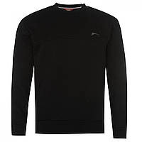 Свитер Slazenger SL Fleece Crew Black - Оригинал