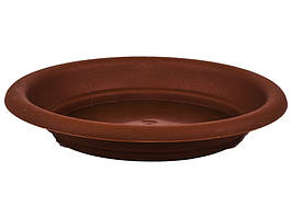 Підставка під горщик Ламела Натура 13 см кругла 414  Теракотовий