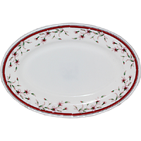 Блюдо овал 14 Польові квіти 30063-1248