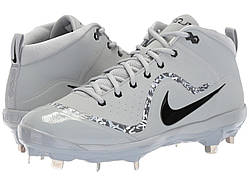 Бутсы Nike Air Trout 4 Pro Wolf Grey/Black/Cool Grey/Dark Grey, оригінал. Доставка від 14 днів