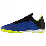 Футзалкі Adidas X Tango 18.3 Indoor Trainers Blue/Yellow/Blk, оригінал. Доставка від 14 днів, фото 4