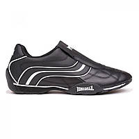 Кеди Lonsdale Camden Slip Trainers Black/White, оригінал. Доставка від 14 днів