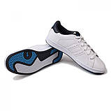 Кеди Lonsdale Leyton Leather Trainers White/Navy, оригінал. Доставка від 14 днів, фото 4