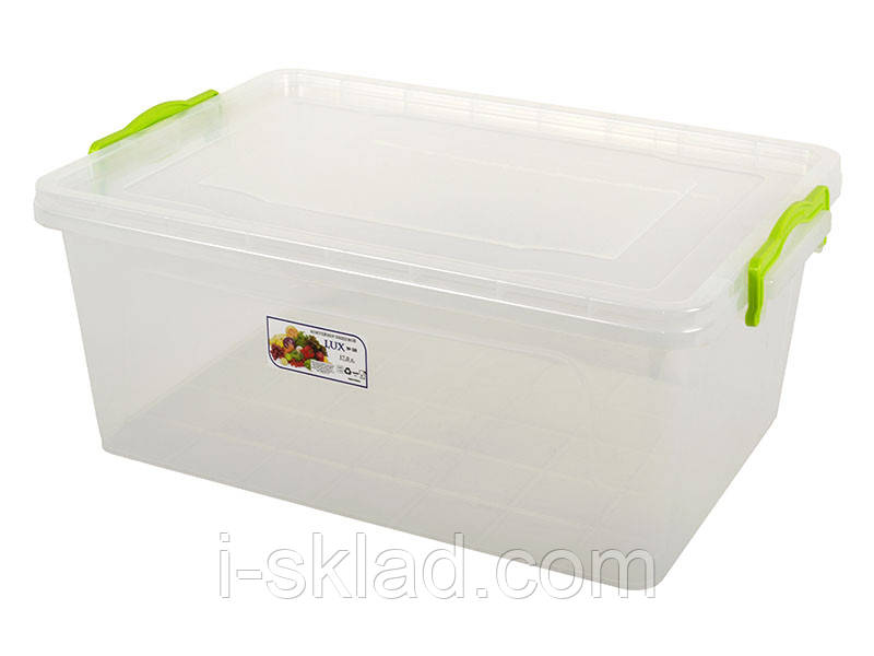 Контейнер Ал-пласт Lux із зажимами 17 л