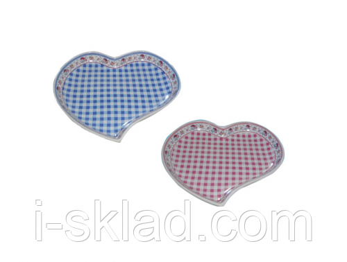 Форма для запікання серце Рожево-Блакитний 60933