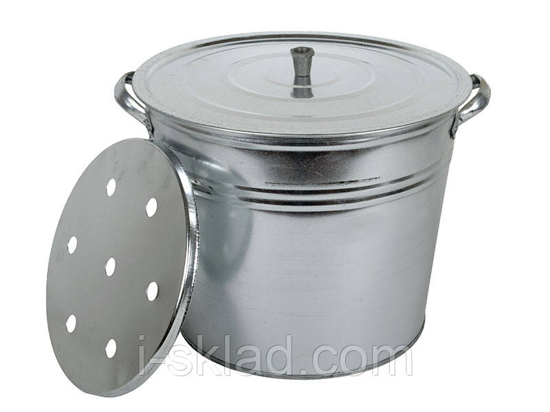 Бак оцинкований Арма 32 л з решіткою