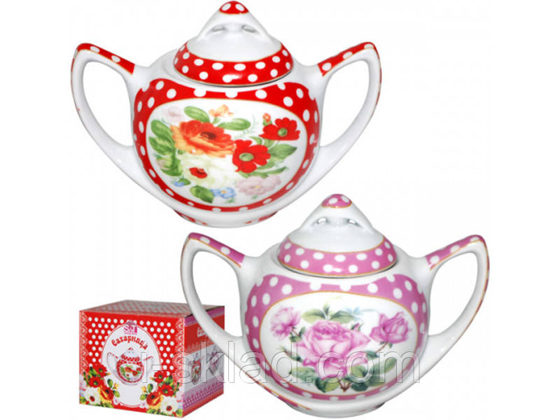 Цукорниця Горошок 450мл 2363