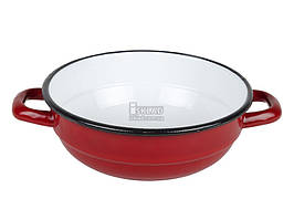 Миска з ручками Вг-Мікс 24 см Червона