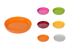 Підставка під горщик Ламела UA Магнолія 21 см кругла 606 Фуксия