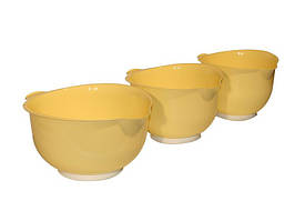 Набір мисок для міксера Ламела Грація 3 шт 249 Желтый