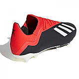 Бутси Adidas X 18.3 FG Black/Wht/Red, оригінал. Доставка від 14 днів, фото 6