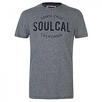 Футболка SoulCal Textured Flecked Navy - Оригинал