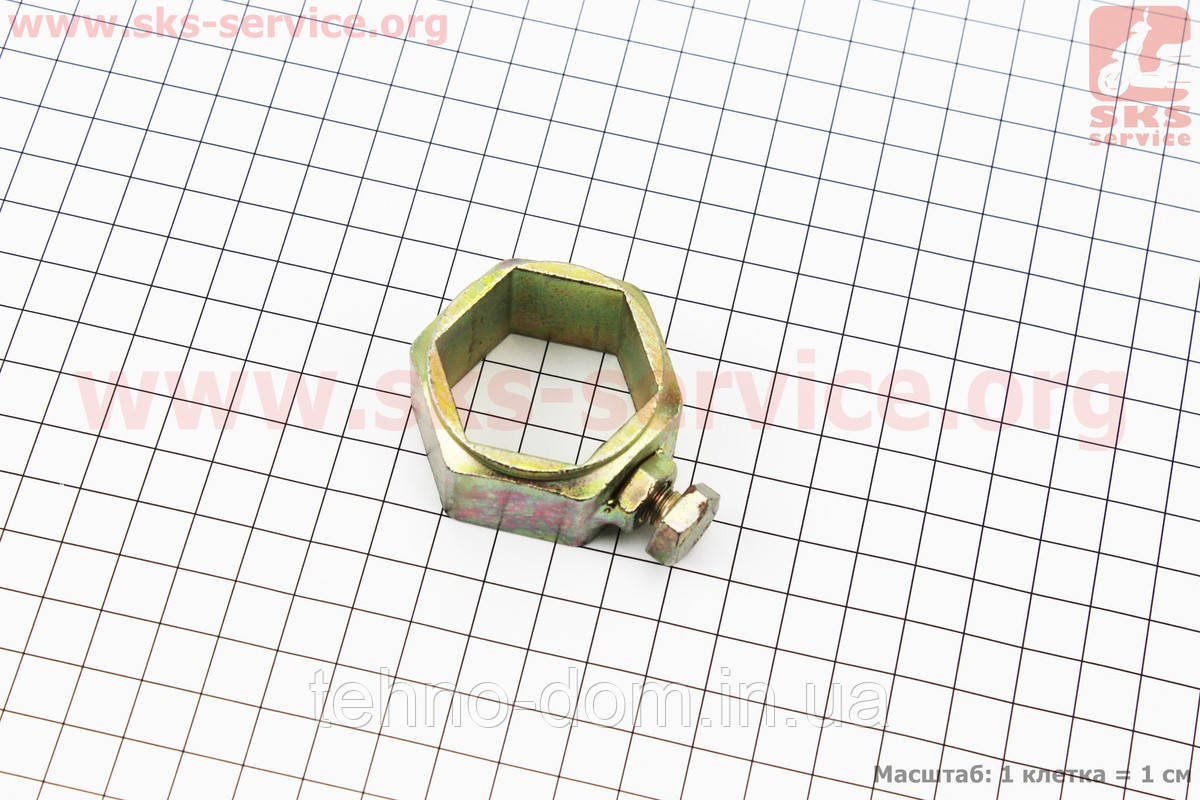 Фіксатор напівосьи (шестигранний) мотоблока 178/186F