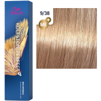 Фарба для волосся Колестон Wella Koleston Perfect ME+ 9/38 дуже світлий блонд золотих перлів