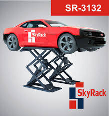 Автомобільний ножичний електрогідравлічний підіймач SR-3132