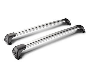 Багажник для авто з гладким дахом Yakima Whispbar FlushBar S02 - S11 (80-125 см) silver