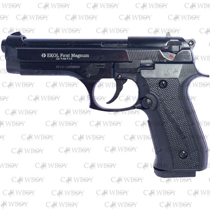 Пістолет стартовий Ekol Firat PA92 Magnum чорний