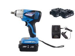 Гайковерт електричний з акумулятором 1/2" 400 Nm 18 V LI-ION (безщітковий) King Tony