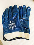 Рукавиці (рукавиці) маслостійкі Intertool SP-0001. З нітриловим покриттям, фото 3