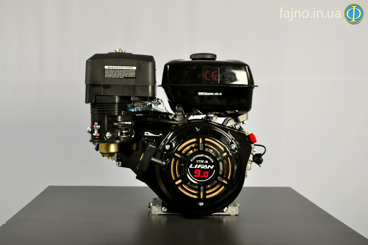 Двигун газ/бензин Lifan LF177F-R (9.5 л. с.) з редуктором