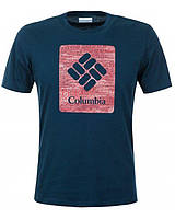 Футболка мужская Columbia M CSC Badge Tee цвет синий арт.1841981-403