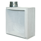 Протипожежний корпус Вентс КП 80 для вентилятора ВНВ-1 80, огнезадерживающий клапан