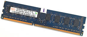 Оперативна пам'ять Hynix DDR3 2Gb 1333MHz PC3-10600U 2R8 CL9 (HMT125U6TFR8C-H9 N0 AA-C) Б/В