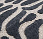 Синтетичний килим Tibet зебра бежевий з коричневим, фото 2