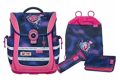 Шкільний рюкзак для дівчаток McNeill + 2 пенала + сумка для спортивного взуття