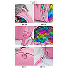 Дитяча сумочка - рюкзак чорний Бантик, фото 9